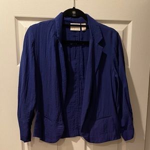 Royal blue light weight blazer
